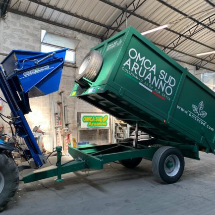 Rimorchio agricolo con vasca ermetica mod. OS60RTG